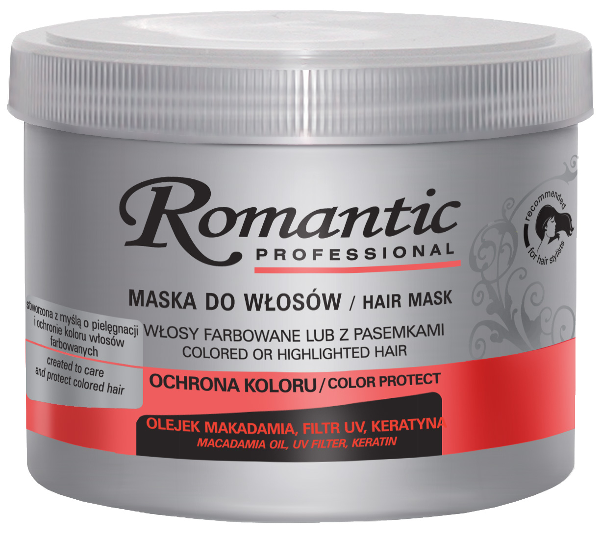 Romantic maska ochrona koloru 500 ml