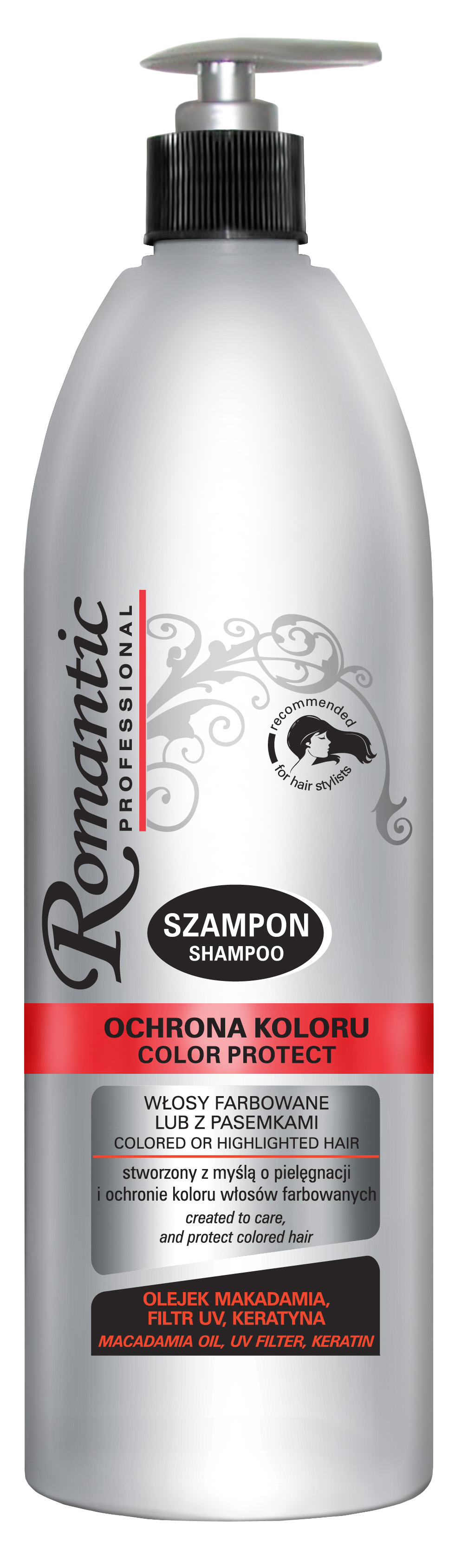 Romantic szampon ochrona kolory 950ml