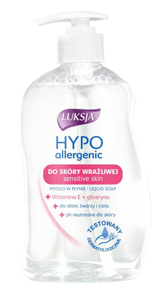 Luksja Hypoallergenic_Witamina E i gliceryna