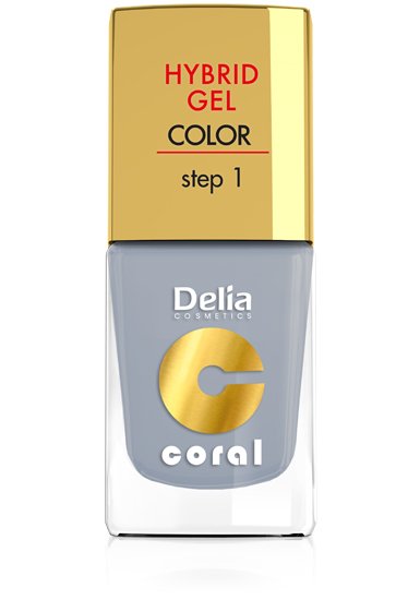 Coral HYBRID GEL od Delia Cosmetics 4