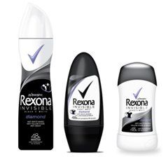 REXONA INVISIBLE BLACK+WHITE - linia damska